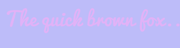 Image with Font Color E1B2F7 and Background Color BDBCF9